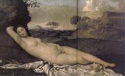 unknow artist venus endormie vers France oil painting reproduction
